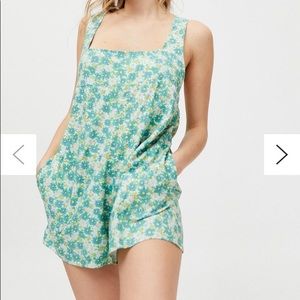 UO Posy Printed Shortall Overall